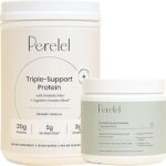 Perelel Triple-Support Plant Based Protein Powder & Greens Powder Bundle